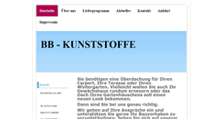 Desktop Screenshot of bb-kunststoffe.de